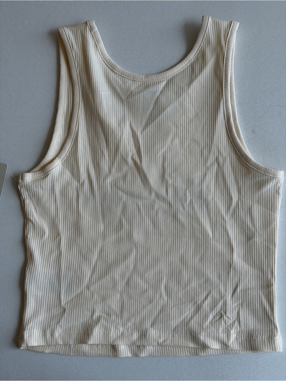 NWT Wrangler Triangle Logo Graphic Ribbed Tank - Picture 9 of 9